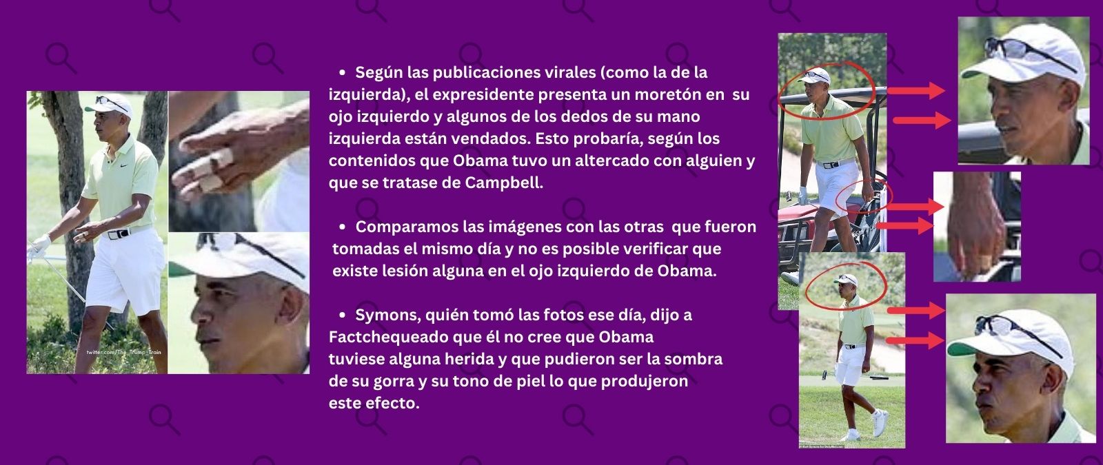 Tarif Campbell teorías chef de Obama