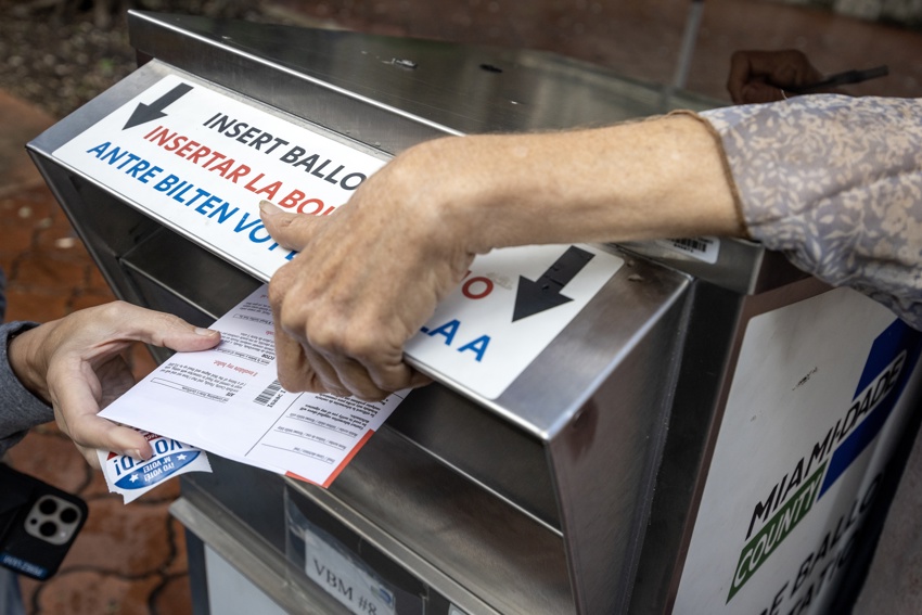votación anticipada