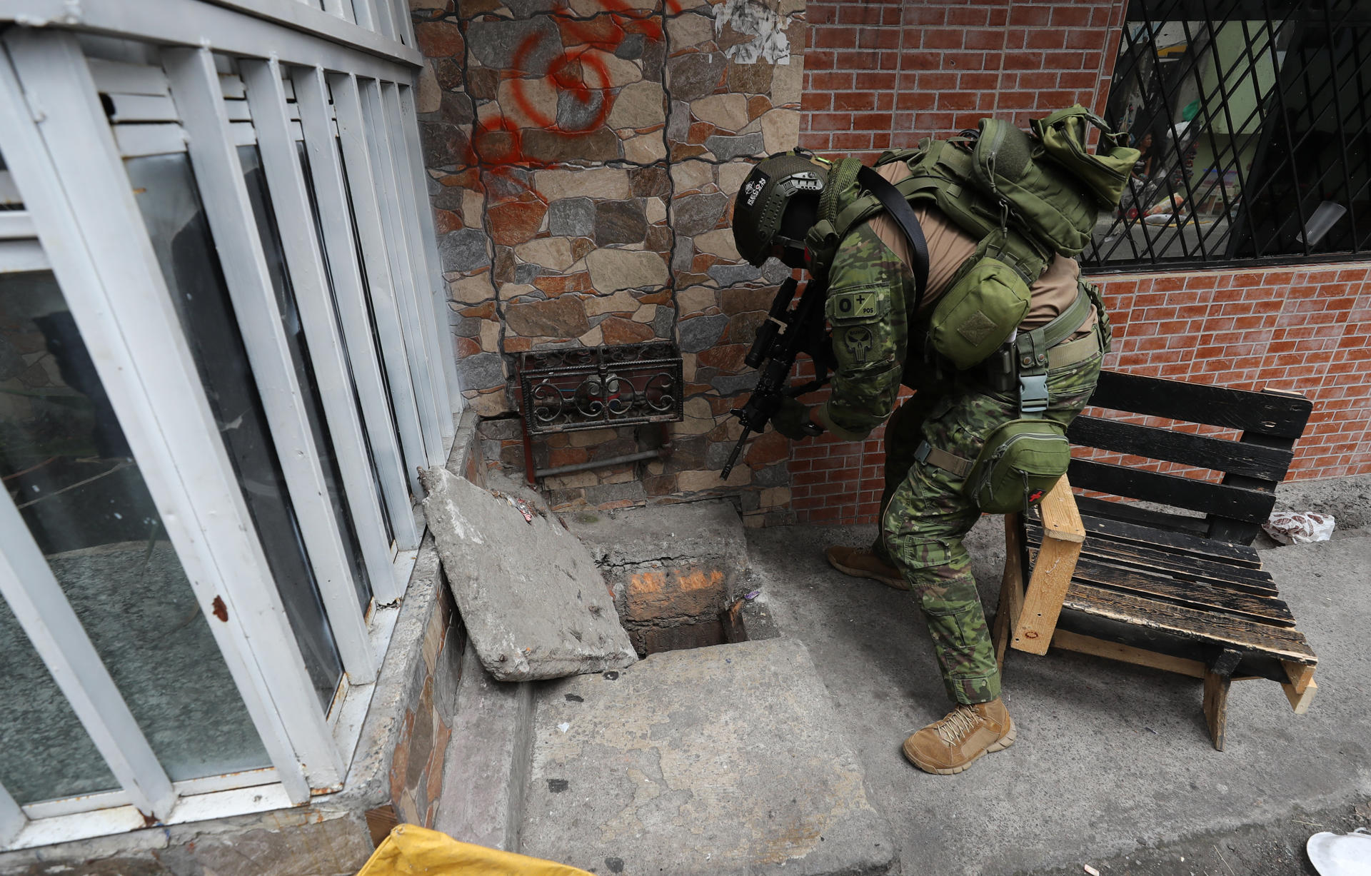 Crisis en Ecuador. Pueblo Zona Once en Quito