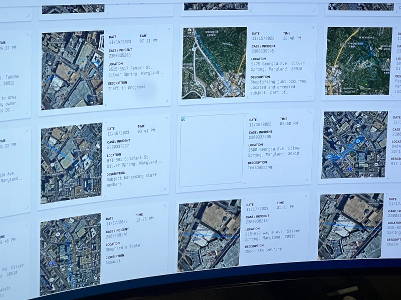 El programa incluye un sitio web donde el público puede ver información diaria sobre la actividad de los drones. | Foto: Milagros Meléndez para El Tiempo Latino