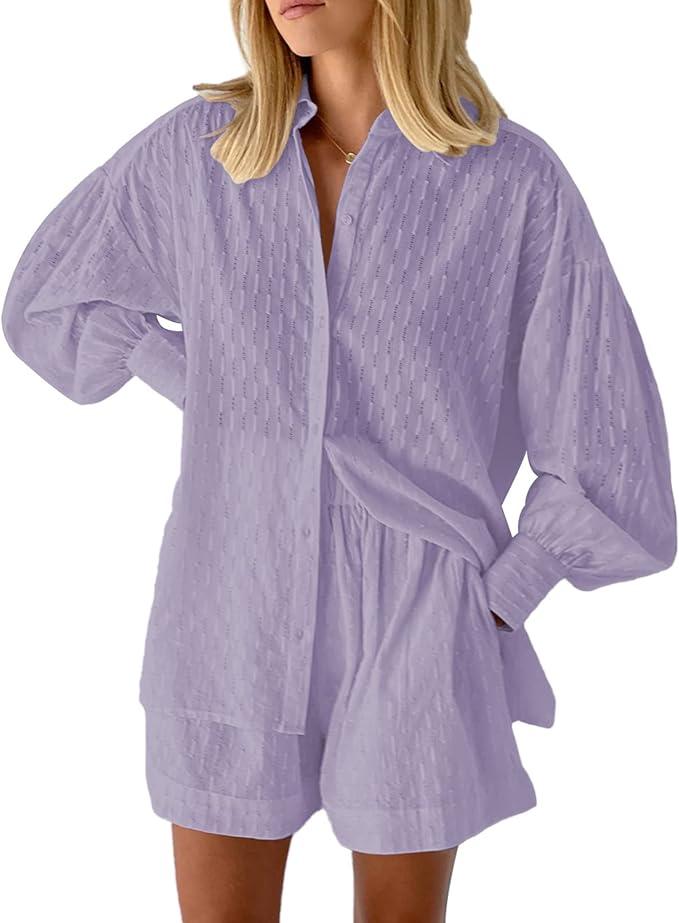 Big Deal Days Ropa Conjunto morado