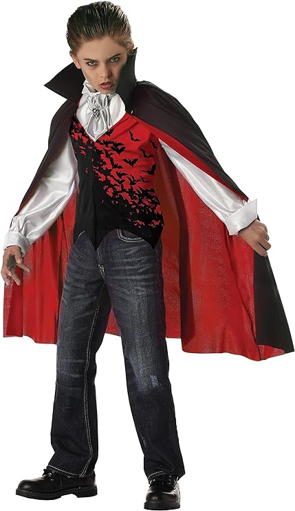 Disfraz de vampiro oscuro para niño