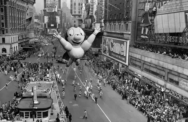 La historia de los desfiles de thanksgiving