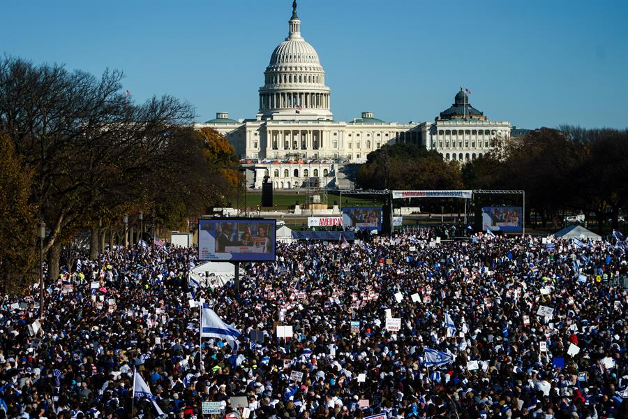Marcha a favor de Israel