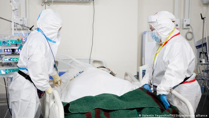 Foto de hospital Covid,