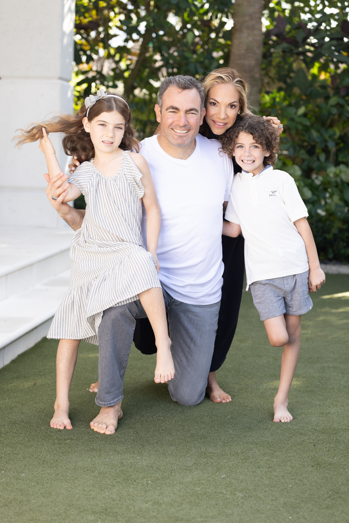 Thais López Vogel family