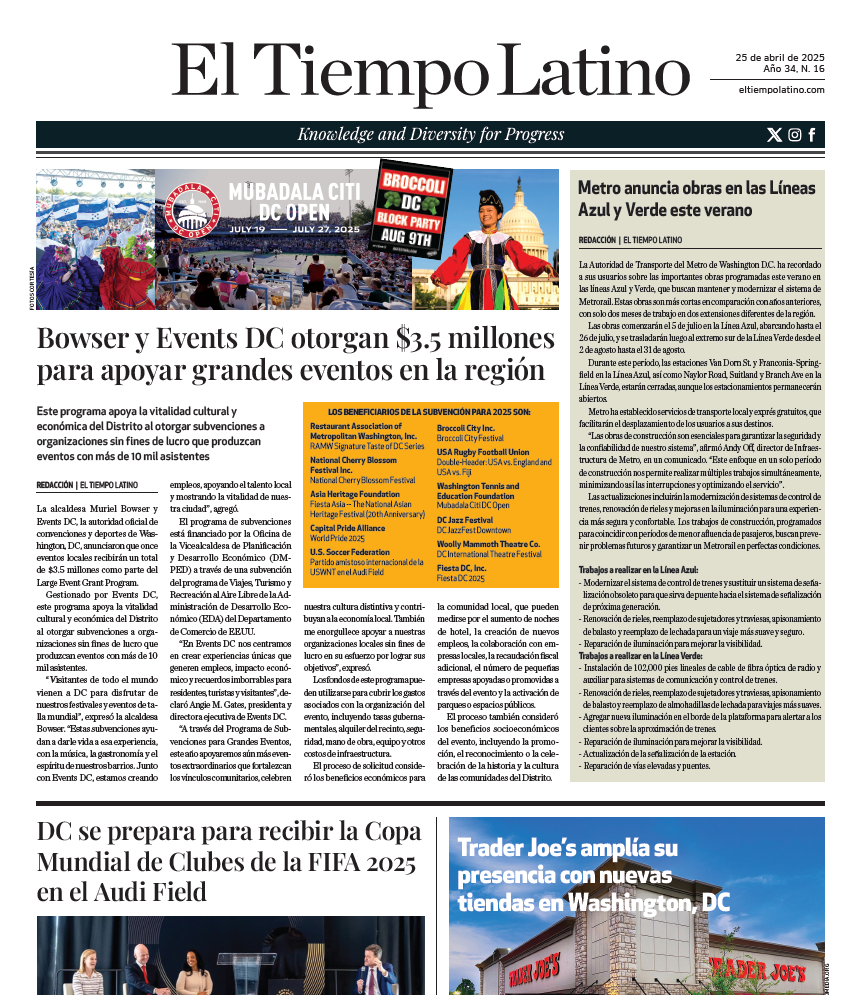 25 de Abril 2025