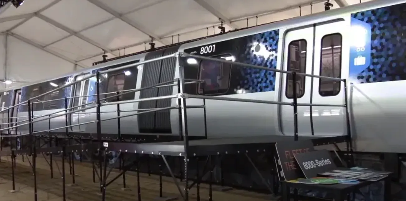 Metro presentará sus vagones de la serie 800, con pasarelas abiertas