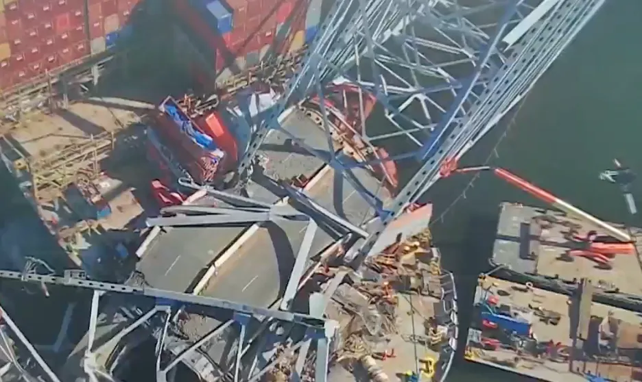 Las autoridades recuperan el cuerpo de la sexta víctima en el puente de Baltimore