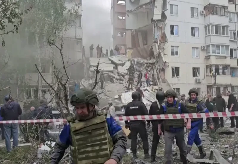 Ataque de Ucrania en Rusia deja 5 muertos y 46 heridos