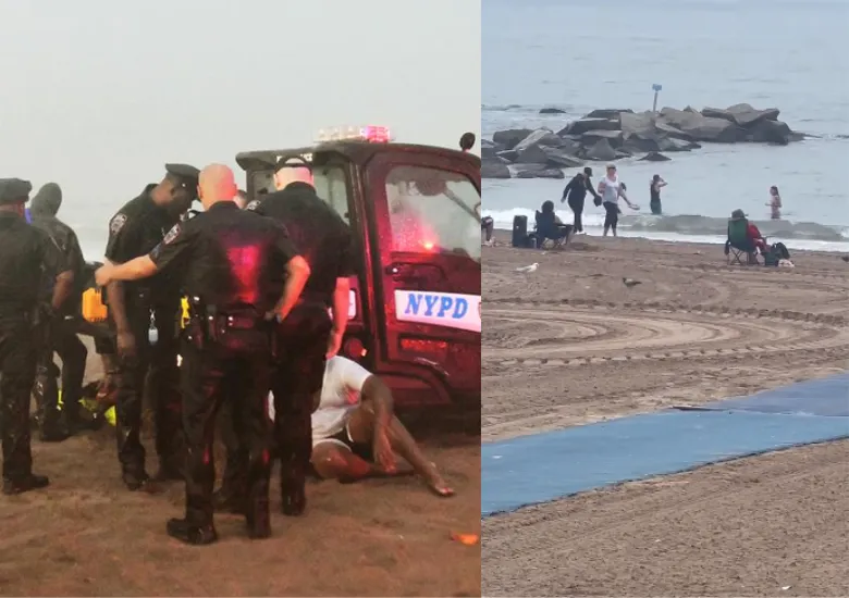 adolescentes Coney Island Nueva York