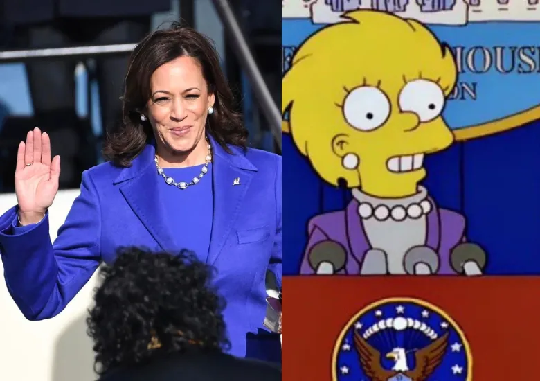 Los Simpson Kamala Harris