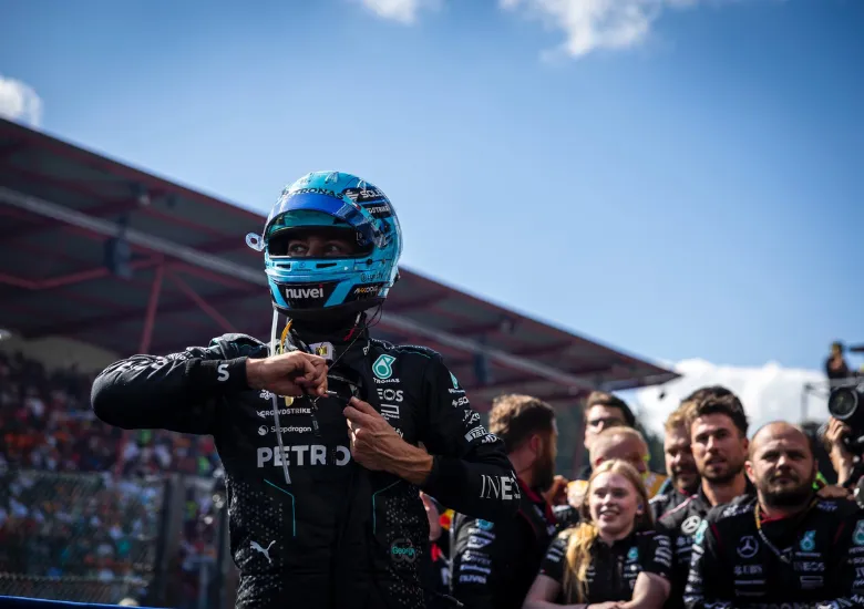 Hamilton GP de Bélgica Russell