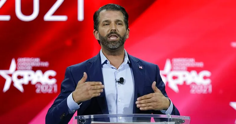 Trump jr quiere hacer dinero con la tragedia de Alec Baldwin vendiendo camisetas