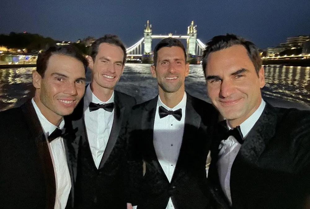 La foto de Federer que inmortalizó una época dorada del tenis