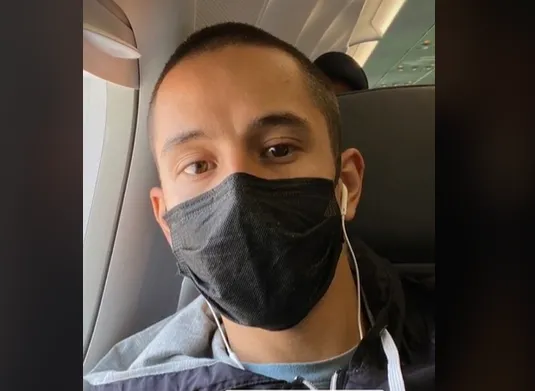 Joven mexicano viajó para conocer a su media naranja