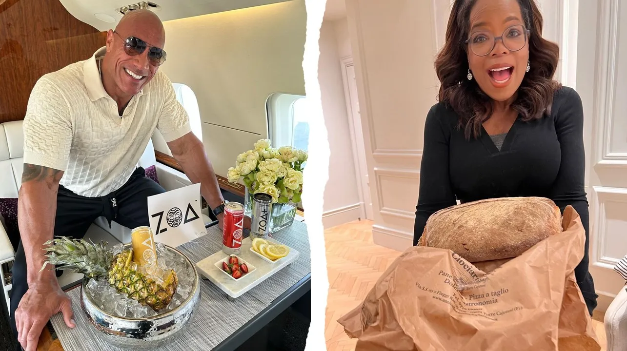 Oprah Winfrey Dwayne Johnson
