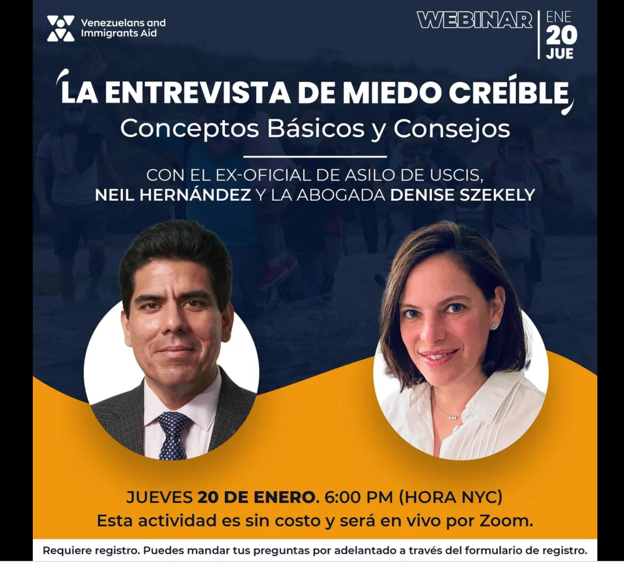 entrevista miedo creíble
