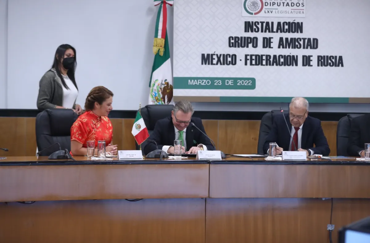 Grupo de Amistad México - Rusia nace en medio de guerra en Ucrania