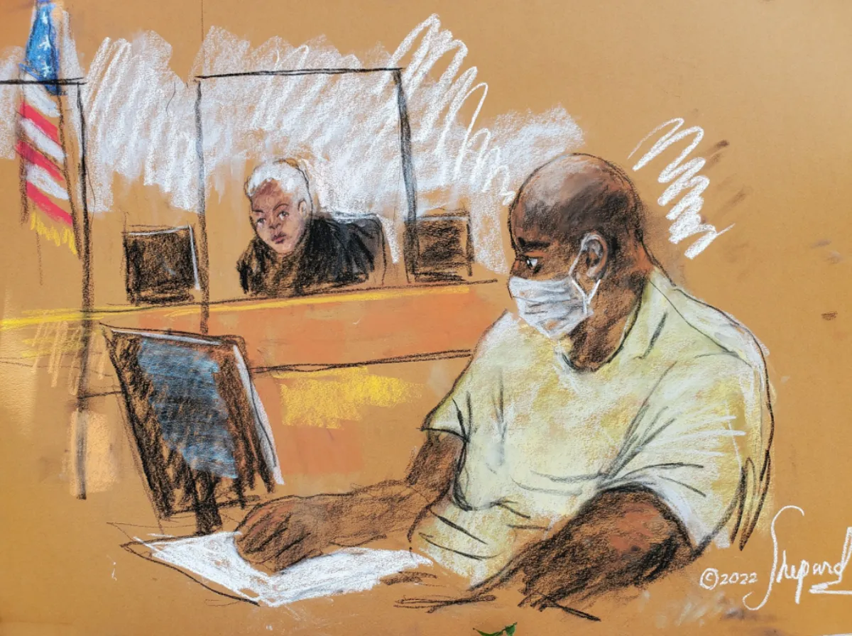 Frank James, de 62 años, está acusado de herir a 23 personas