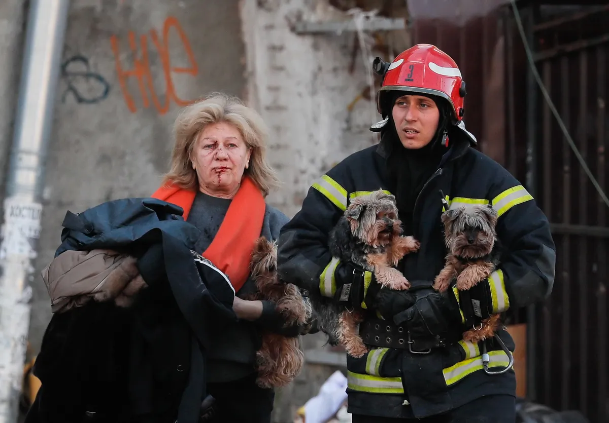 Rusia ataca la capital de Ucrania: hay ocho muertos en Kiev