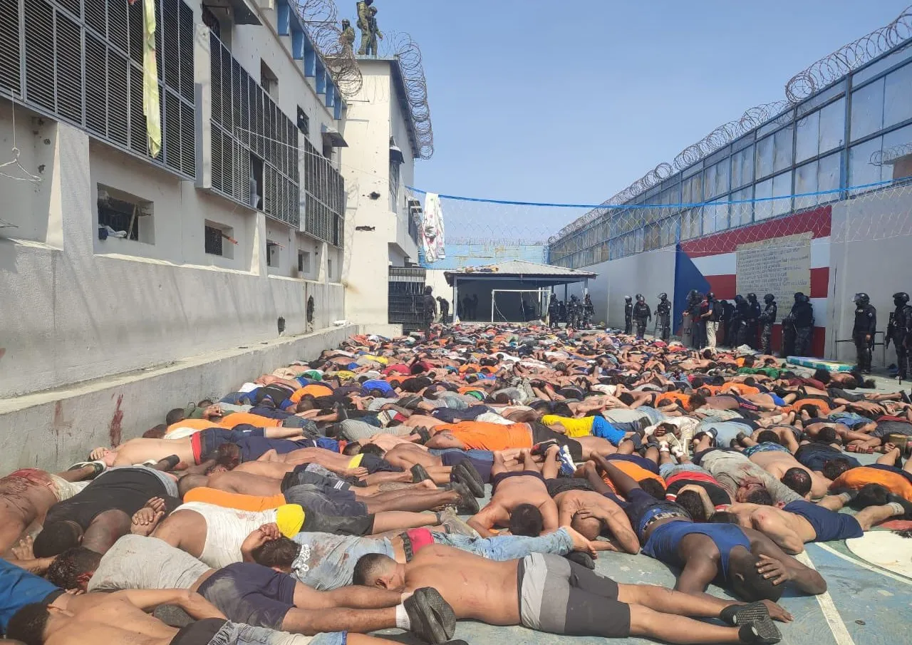 Ecuador intervino la Penitenciaria del Litoral