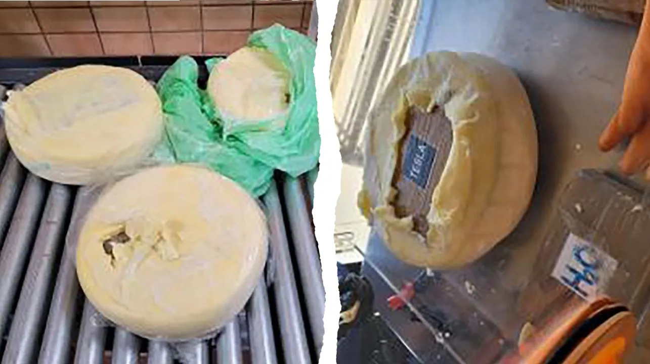 queso cocaína