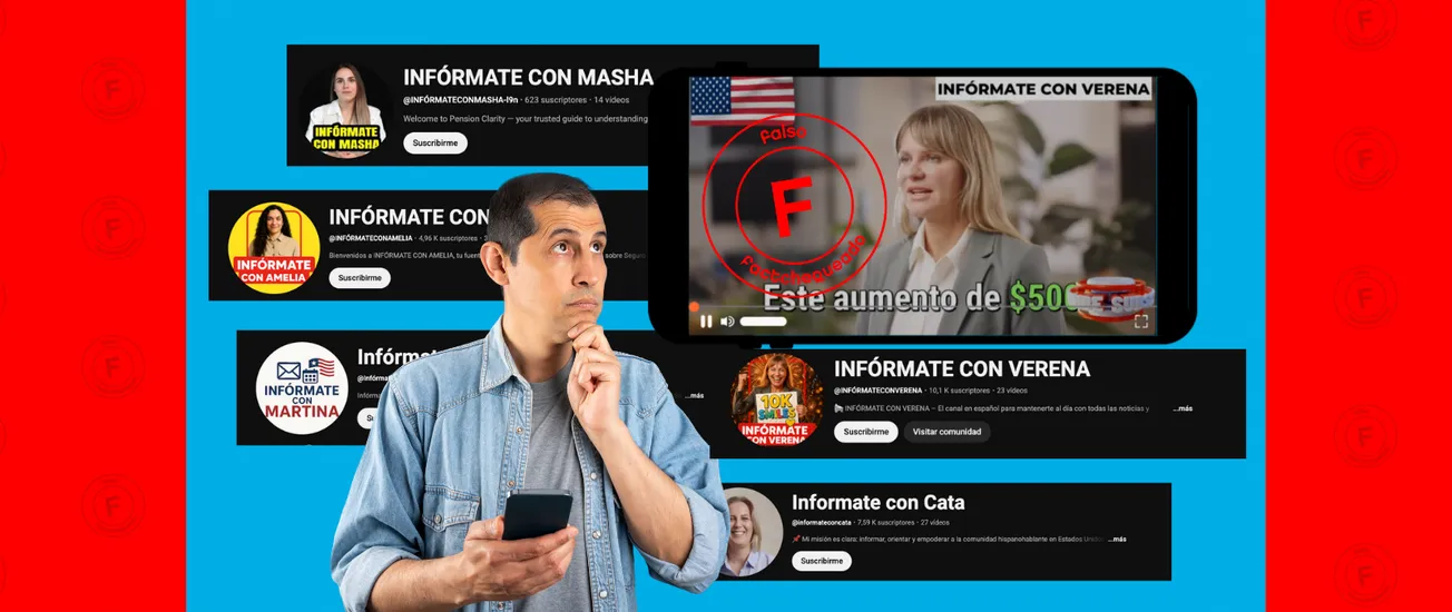 No, los beneficios del Seguro Social no tuvieron un aumento mensual de 500 dólares; es una desinformación compartida por un avatar