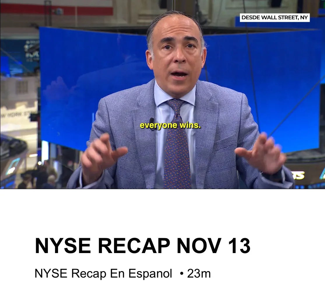 NYSE habla ahora también español