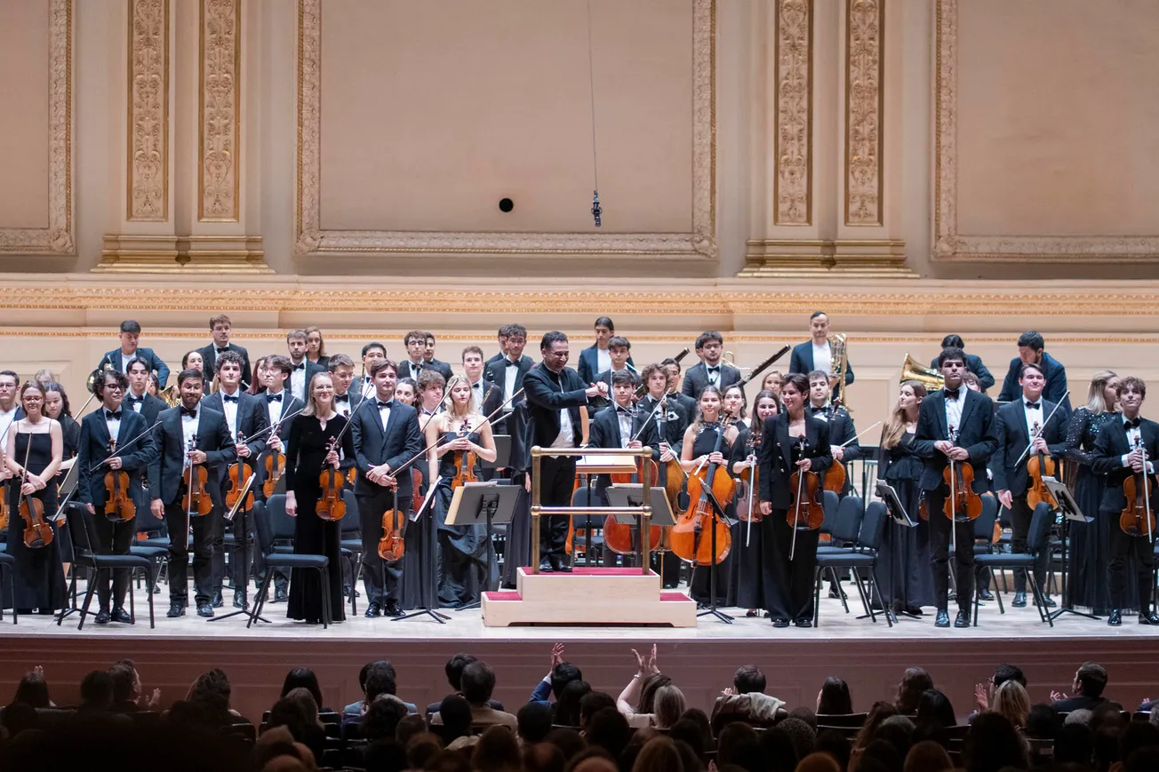 La Escuela de Música Reina Sofía debuta en Estados Unidos bajo la batuta de Andrés Orozco