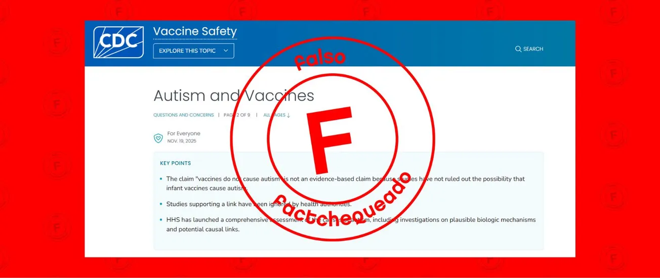 Cuidado con las afirmaciones falsas de los CDC sobre vacunas y autismo: la evidencia científica descarta cualquier relación causal