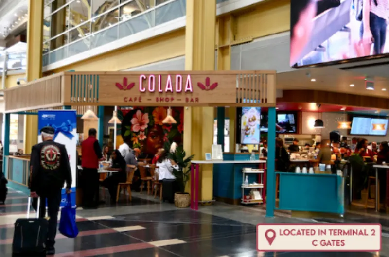 Colada Shop llega a Ronald Reagan Washington National Airport