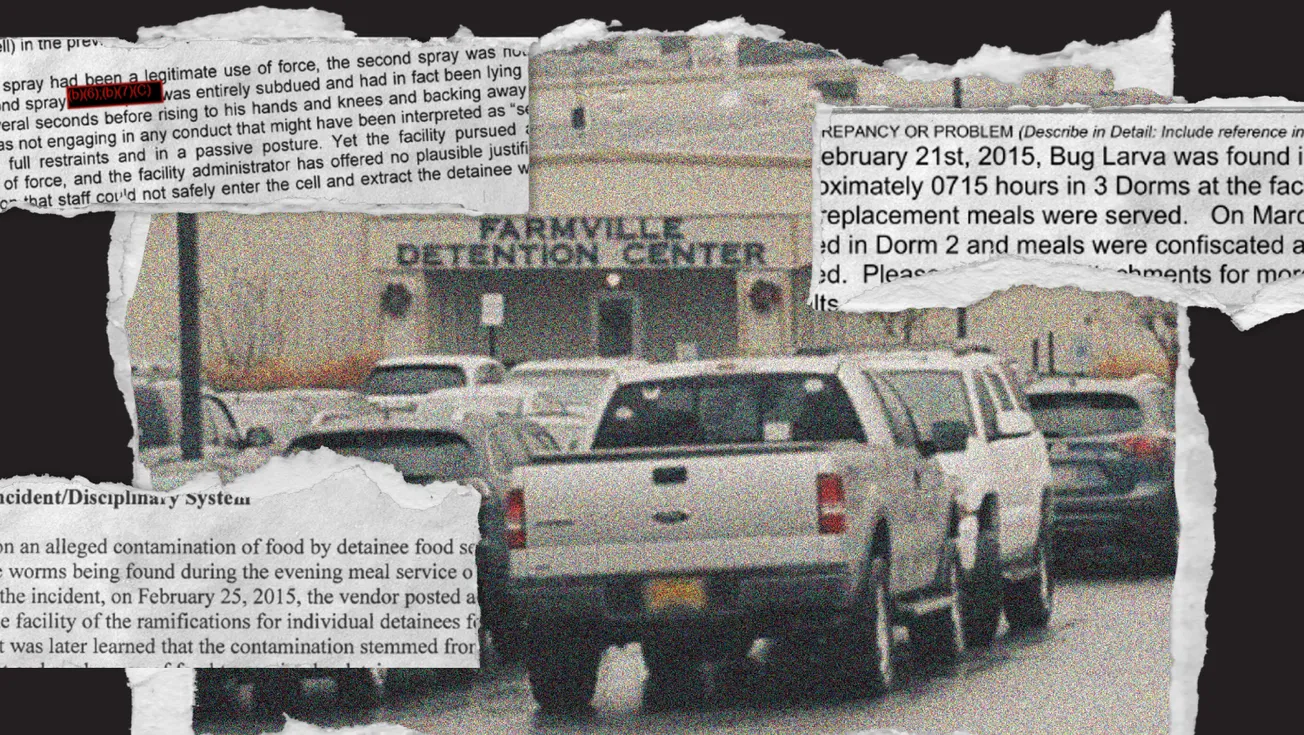 ICE detention center faces new allegations of contaminated food, mistreatment