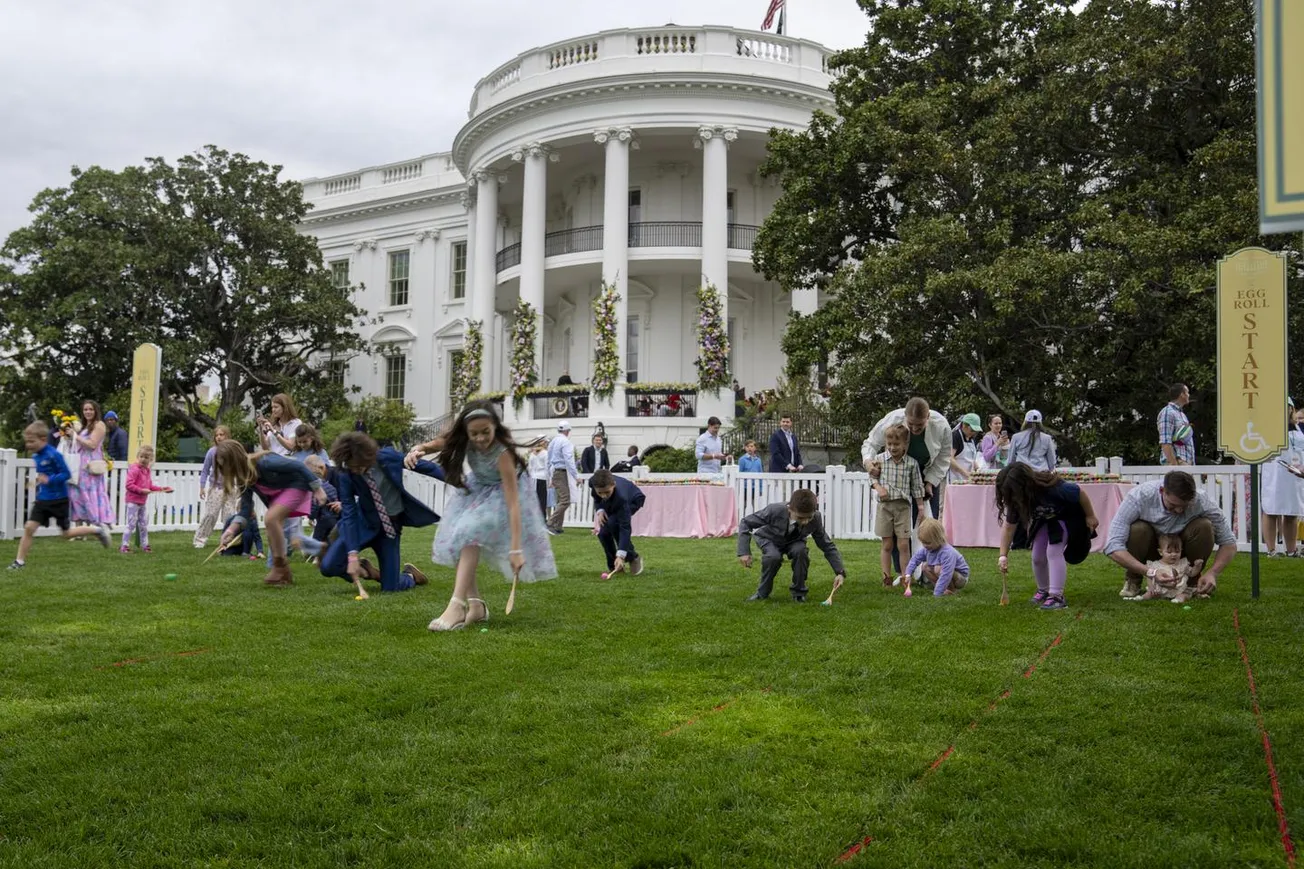 La tradición de Pascua regresa a la Casa Blanca con el Easter Egg Roll