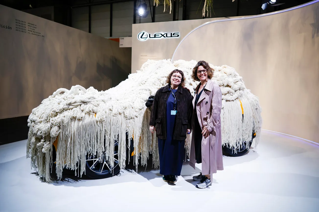Un vehículo trenzado lidera la propuesta de Lexus para activar los cinco sentidos en ARCO