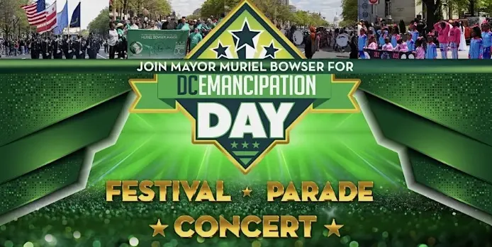 DC celebrará el Emancipation Day con desfile, festival y concierto gratis en Franklin Park