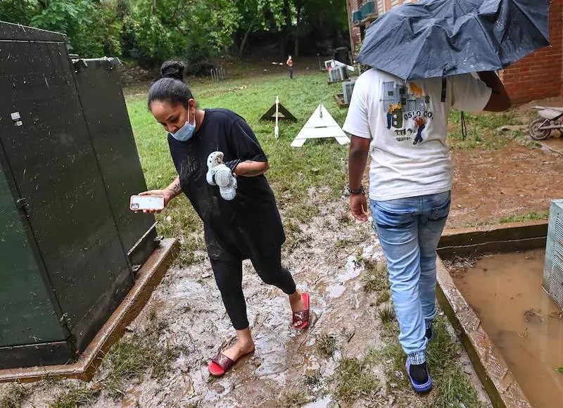 Inundaciones en Maryland