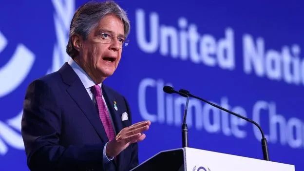 "Es hora de un Plan Ecuador": el presidente Lasso dice en entrevista con la BBC que su país necesita ayuda para enfrentar el narcotráfico