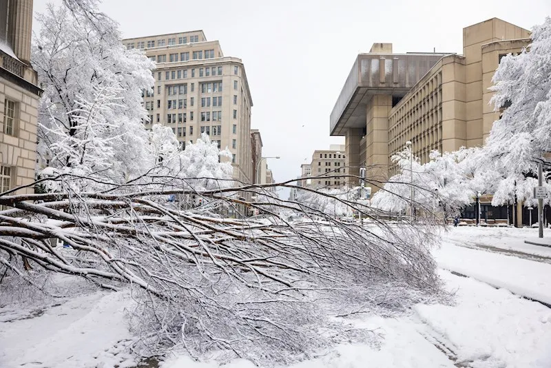tormenta invernal en Washington y Virginia