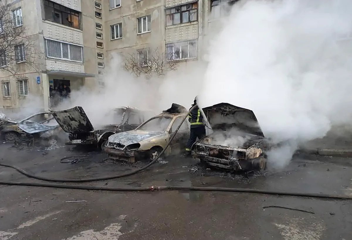 Las bombas rusas no dejaron de caer sobre Ucrania durante el diálogo en Bielorrusia