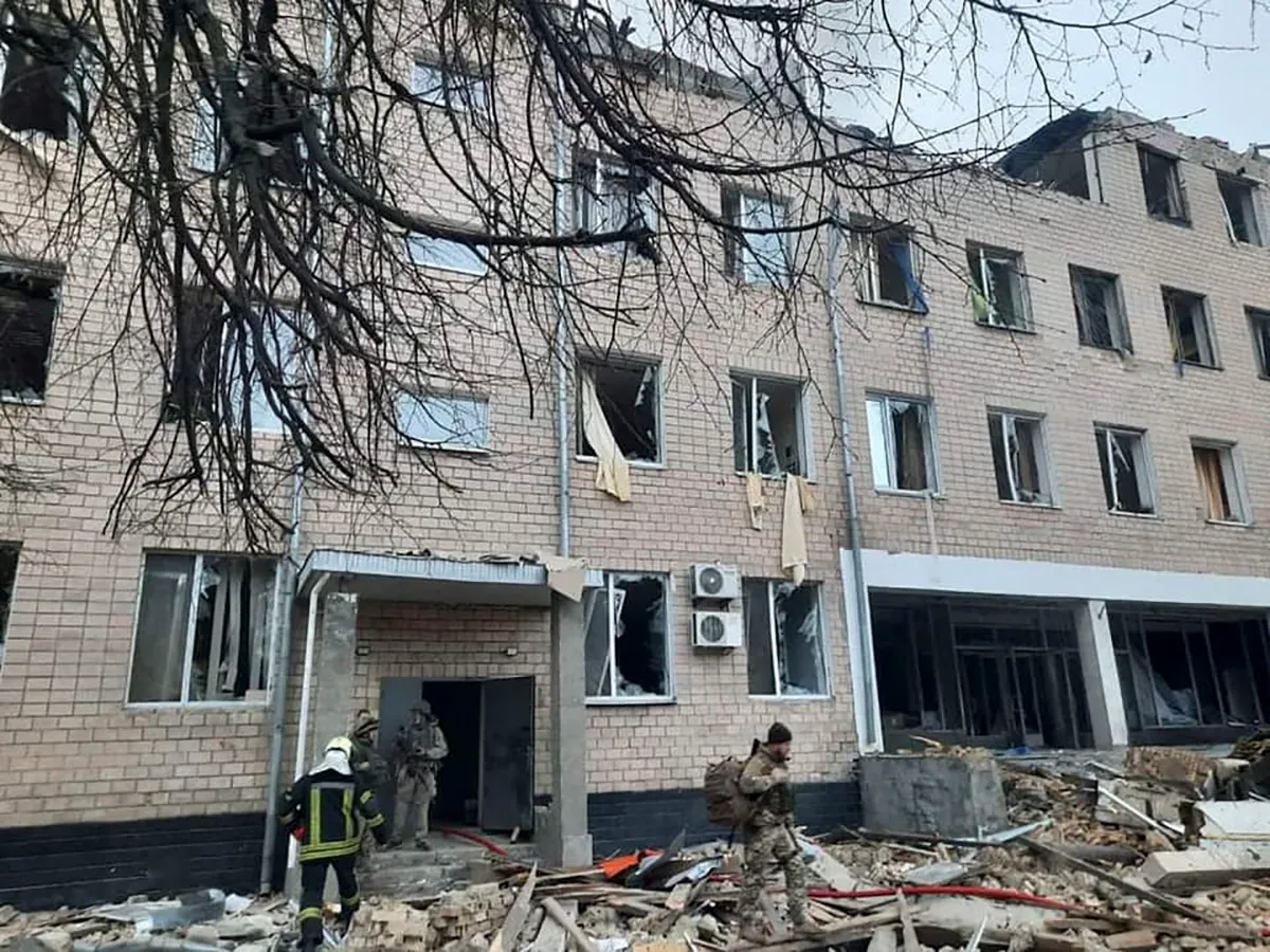 Así se ve la ciudad de Kiev, Ucrania tras el inicio de los ataques rusosAsí se ve la ciudad de Kiev tras el inicio de los ata