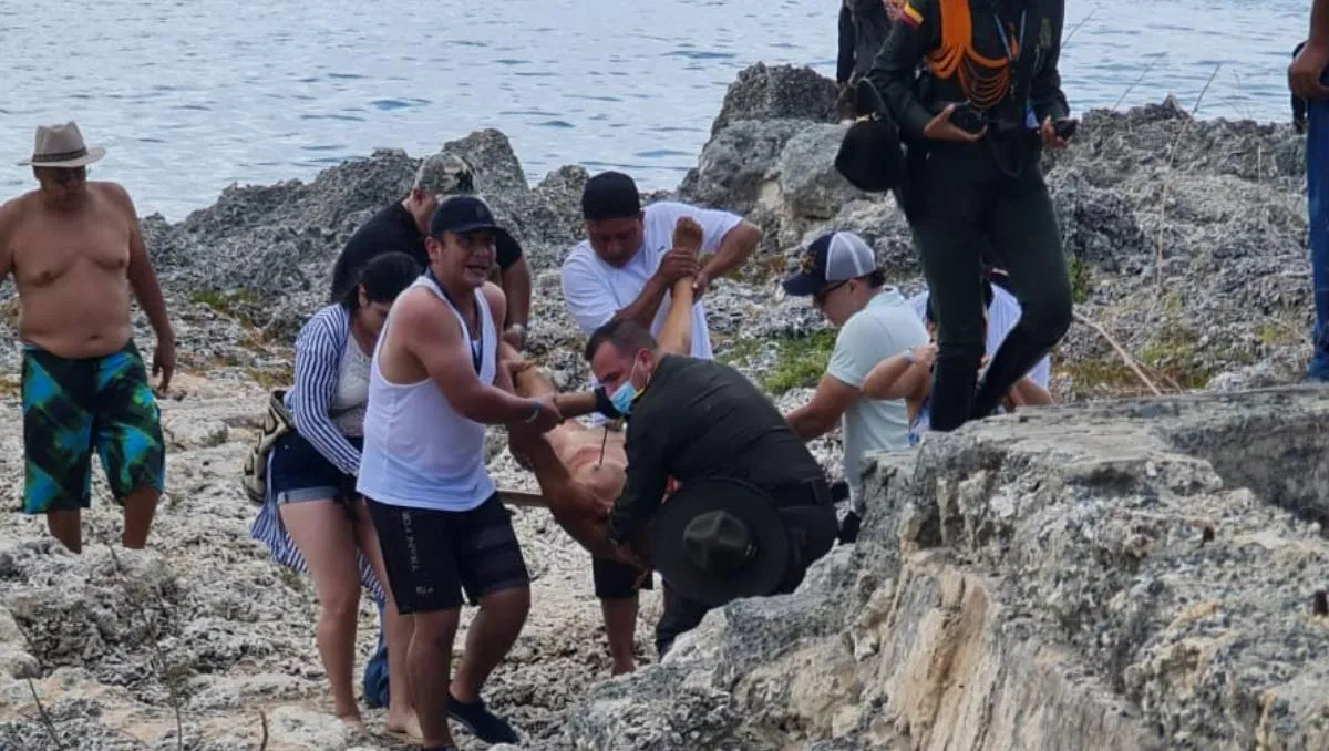 Un italiano que vacacionaba en Colombia murió tras ser atacado por un tiburón