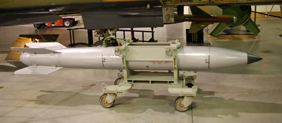Esta es la bomba nuclear B61