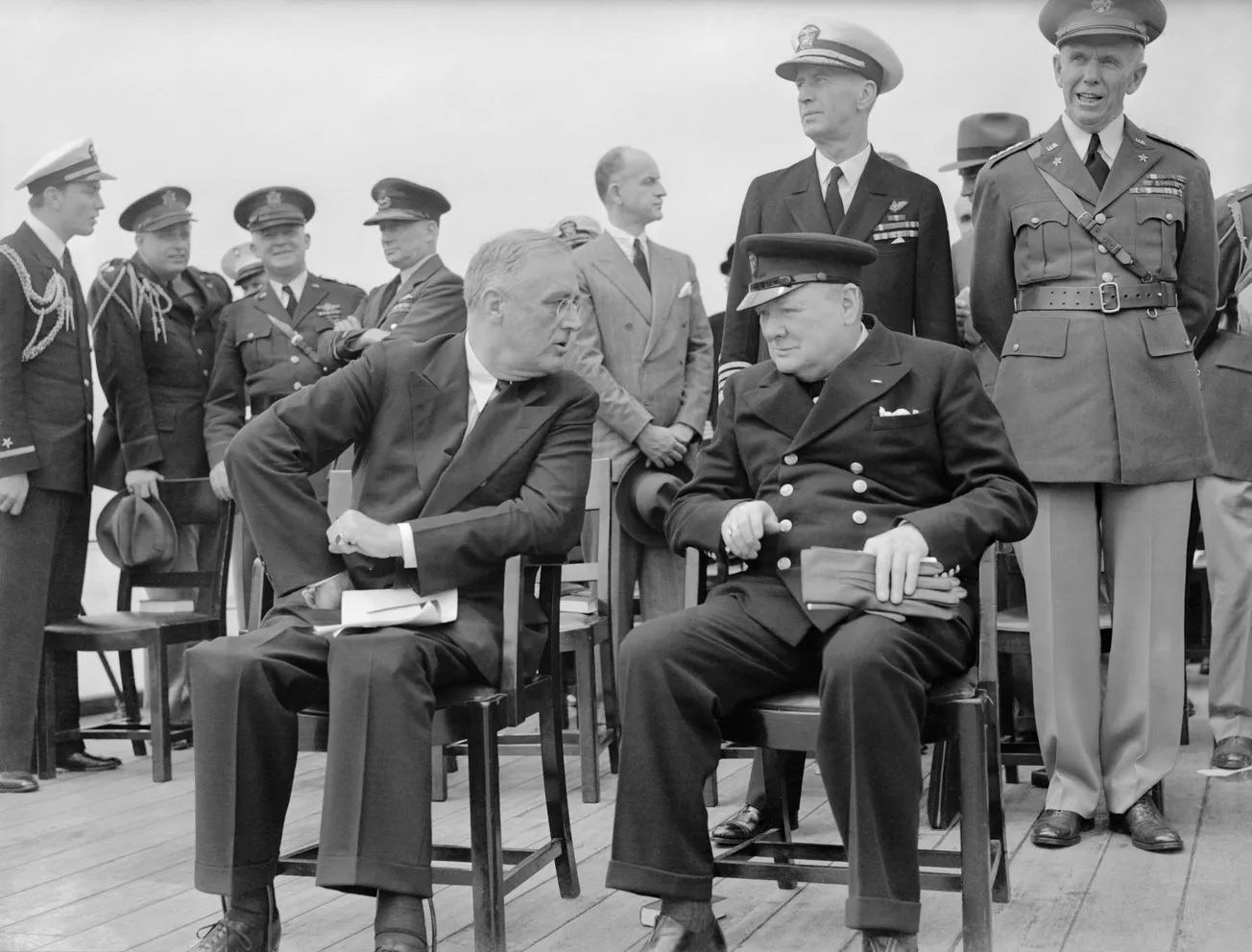 80 años antes del discurso de Zelensky en el Congreso, Winston Churchill preparó a los estadounidenses para la guerra