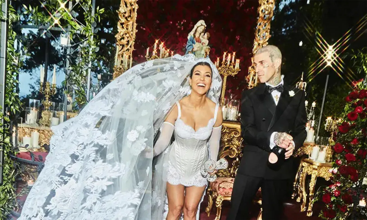 Kourtney Kardashian y Travis Barker