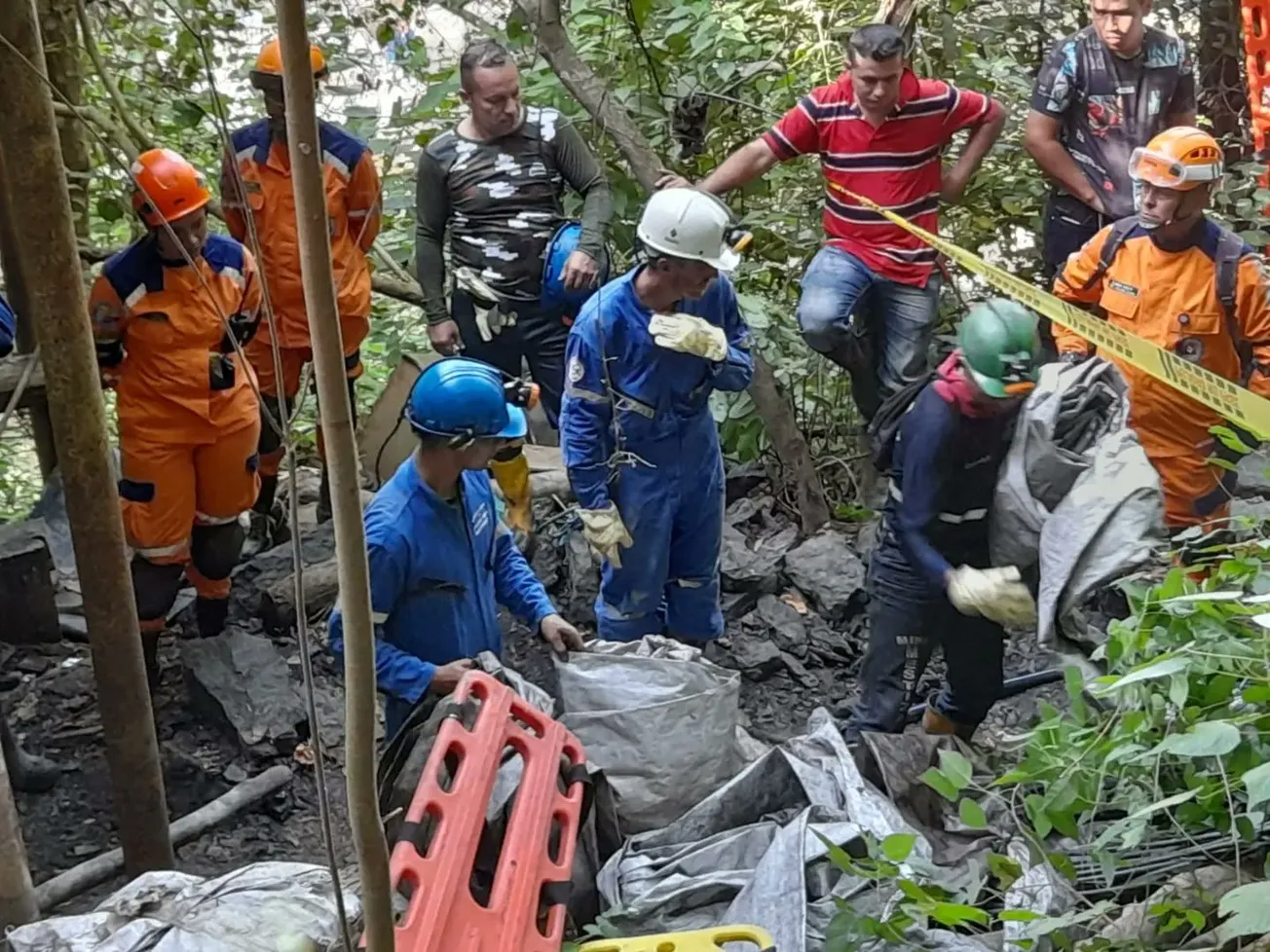 Mina en Colombia: el minero rescatado falleció por quemaduras en 85 % de su cuerpo
