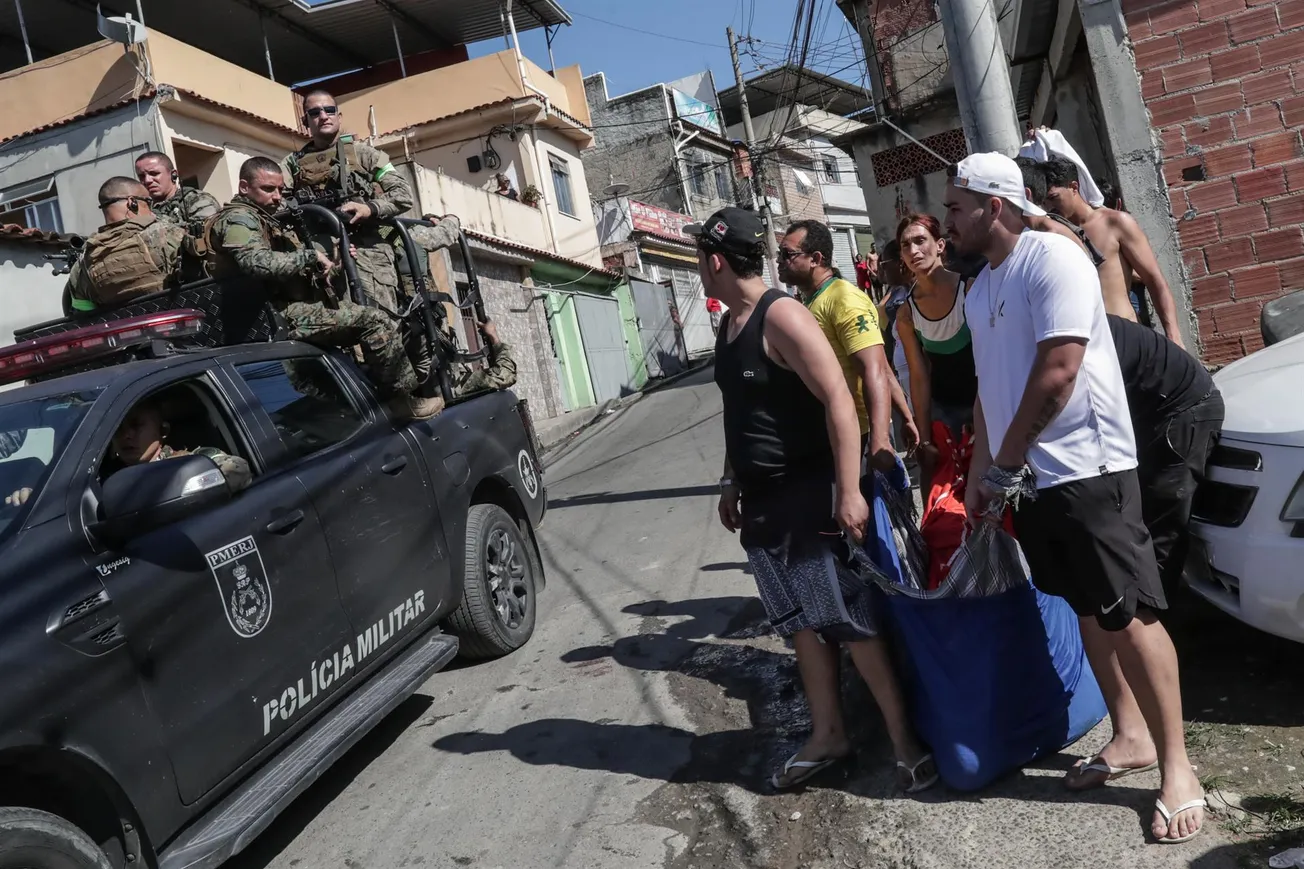 Río de Janeiro vivió una de las redadas policiales más sangrientas