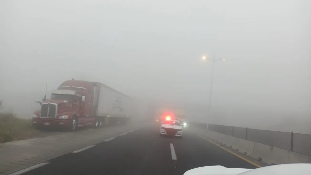 Frente frío en México provocó caída de nieve