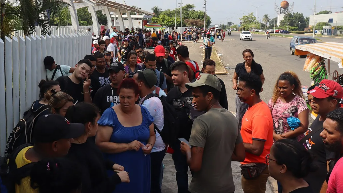 Unos 73 mil migrantes evadieron a agentes fronterizos en noviembre