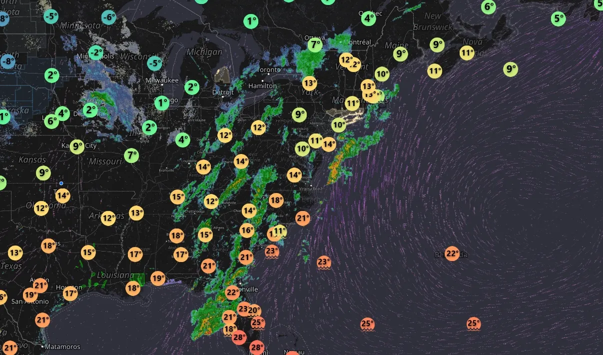 Una tormenta podría afectar las celebraciones de Año Nuevo en DC y New York